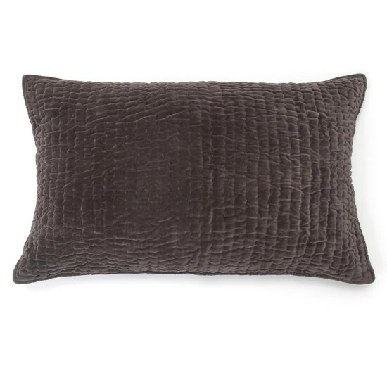Budget π₯ Cottage Home Evan Charcoal Cotton Sham π 4 Budget π₯ Cottage Home Evan Charcoal Cotton Sham π - Image 2