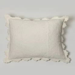 Wholesale 🧨 Cottage Home Carly Pillow Sham White 👍 -Cottage Home Shop unnamed file 2848