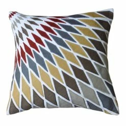 Cheapest ❤️ Cottage Home Janine Cotton 18 Inch Throw Pillow 🛒