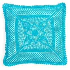 Top 10 🔥 Cottage Home Cotton Crochet Decorative Throw Pillow Green 🔔 -Cottage Home Shop unnamed file 3029