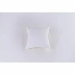 Discount 🌟 Cottage Home White Floral Cotton Throw Pillow 👍