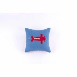 Cheap 🎉 Cottage Home Multicolor Airplane Cotton Throw Pillow 🤩