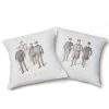 Best reviews of 😀 Cottage Home Dapper Gentelman's Cotton 24 Inch Throw Pillow Single And Set Both Styles ⌛