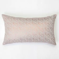 Best reviews of 🥰 Cottage Home Kelsey Rose Gold Flecked Lumbar Pillow 🔥