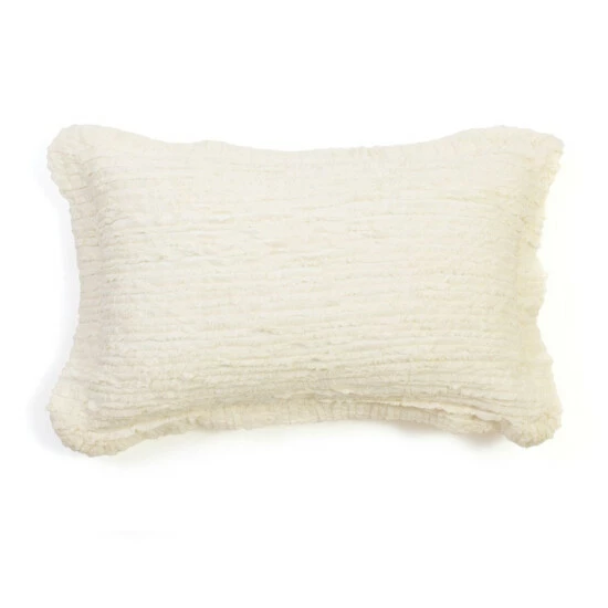 Promo ⌛ Cottage Home Laurin Ivory Cotton Large Bolster Pillow ✨ 3 Promo ⌛ Cottage Home Laurin Ivory Cotton Large Bolster Pillow ✨