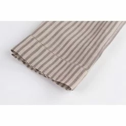 Best deal 🔔 Cottage Home Bernadette Steel Blue Stripe Linen Guest Towels (Set Of 2) Blue & Tan 🎁 -Cottage Home Shop unnamed file 3078