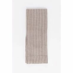 Best deal 🔔 Cottage Home Bernadette Steel Blue Stripe Linen Guest Towels (Set Of 2) Blue & Tan 🎁 -Cottage Home Shop unnamed file 3079