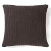 Cheapest 👏 Cottage Home Sammy Grey Cotton 20-inch Knitted Decorative Pillow ⌛ -Cottage Home Shop unnamed file 3083