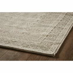 Discount 🎁 Cottage Home Tilmon Oatmeal Wool Rug 🌟