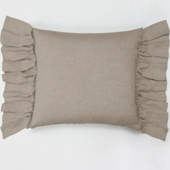 Hot Sale 𧨠Cottage Home Karina Natural Brown Linen Sham π 3 Hot Sale 𧨠Cottage Home Karina Natural Brown Linen Sham π