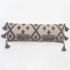 Hot Sale 🤩 Cottage Home Larco Cotton Extra Long Bolster Pillow 🔔