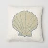 Discount ✨ Cottage Home Sea Shell Wool Hooked Decorative Pillow 🎉
