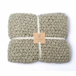 Best deal 👏 Cottage Home Tumat Acrylic Throw Blanket Frost Grey 🔔 -Cottage Home Shop unnamed file 389