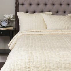 Outlet 👍 Cottage Home Hayden Cotton Quilt Brown 🎉 -Cottage Home Shop unnamed file 419