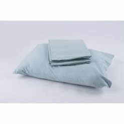 Flash Sale 🌟 Cottage Home Campos Light Blue Cotton Twin Sheet Set 🔥
