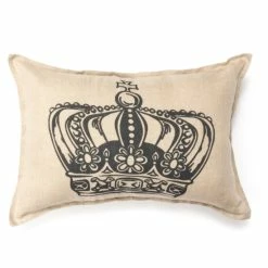 Discount 😉 Cottage Home King Crown Bolster Pillow 🔔