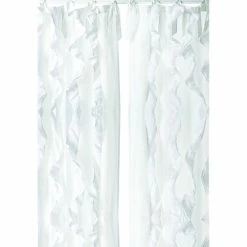 Top 10 🎁 Cottage Home White Tuxedo 42 X 96 Single Curtain Panel - 42 X 96 🎁