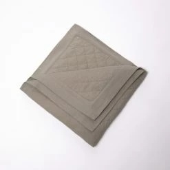 Cheapest ⌛ Cottage Home Karso Grey Cotton Linen Quilt Or Pillow Sham 🌟