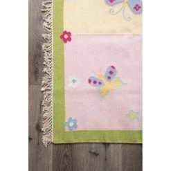 Wholesale 🧨 Cottage Home Bellsia Multicolor Butterfly 6 X 6.5 Ft Rug - 6 X 6.5ft 😉 -Cottage Home Shop unnamed file 52