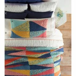 Buy 🎁 Cottage Home Snopins Multicolor Cotton Patchwork Quilt Or Pillow Sham ✔️