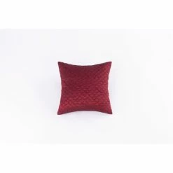 Promo 👍 Cottage Home Red Merlot Shimmering Throw Pillow ❤️