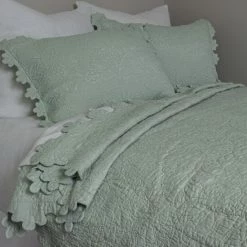 Best Sale 🎉 Cottage Home Adeline Floral Quilt Antique White 🎉 -Cottage Home Shop unnamed file 607