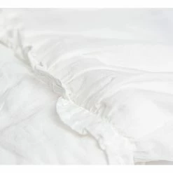 Deals ❤️ Cottage Home Fonia Ivory Cotton 👗 Skirted Bedspread 🥰 -Cottage Home Shop unnamed file 641