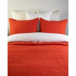 Best reviews of 😍 Cottage Home Campos Persimmon Cotton Quilt Set ⭐