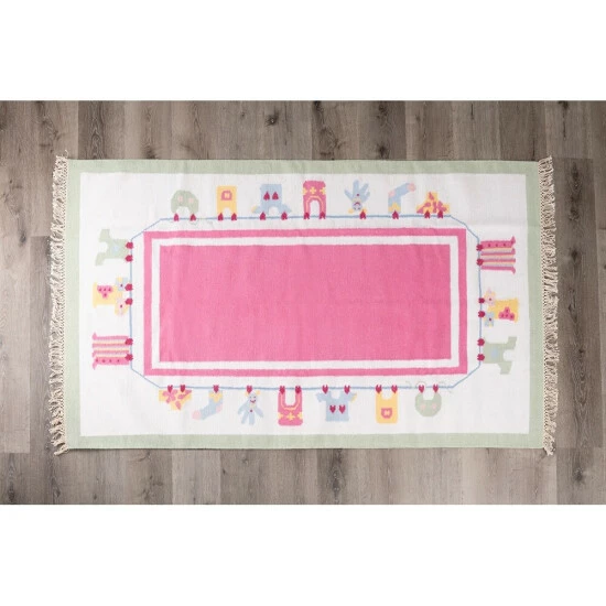 Budget 𧨠Cottage Home Multicolor Clothesline 6 X 6.5 Ft Rug - 6 X 6.5 Ft β 4 Budget 𧨠Cottage Home Multicolor Clothesline 6 X 6.5 Ft Rug - 6 X 6.5 Ft β - Image 2