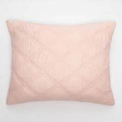 Brand new 🛒 Cottage Home Kenlee Pink Cotton Quilt Or Pillow Sham 🧨 -Cottage Home Shop unnamed file 691