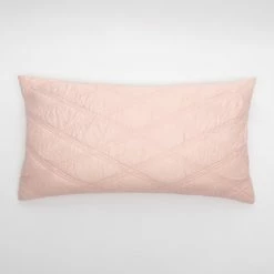 Brand new 🛒 Cottage Home Kenlee Pink Cotton Quilt Or Pillow Sham 🧨 -Cottage Home Shop unnamed file 693