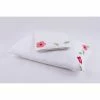Deals 🎉 Cottage Home Pink Flower Cotton Embroidered Twin Sheet Set 👍
