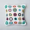 Hot Sale ❤️ Cottage Home Gran Crochet Multicolor Cotton Pillow 🤩 -Cottage Home Shop unnamed file 704