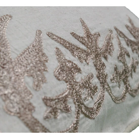 Cheapest π Cottage Home Ava Embroidered Ivory Cotton Decorative Pillow π 4 Cheapest π Cottage Home Ava Embroidered Ivory Cotton Decorative Pillow π - Image 2