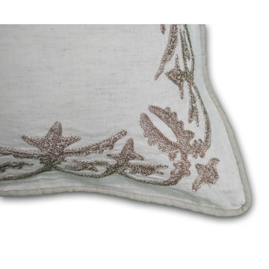 Cheapest π Cottage Home Ava Embroidered Ivory Cotton Decorative Pillow π 5 Cheapest π Cottage Home Ava Embroidered Ivory Cotton Decorative Pillow π - Image 3