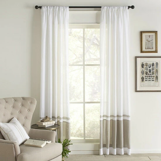 Top 10 π₯ Cottage Home Wren Linen Single Curtain Panel Grey π 4 Top 10 π₯ Cottage Home Wren Linen Single Curtain Panel Grey π - Image 2