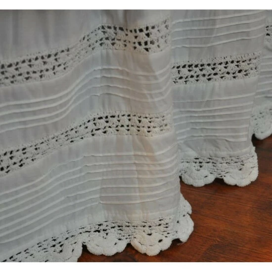 Hot Sale π₯ Cottage Home White Cotton Crochet Sheet Set π 5 Hot Sale π₯ Cottage Home White Cotton Crochet Sheet Set π - Image 3