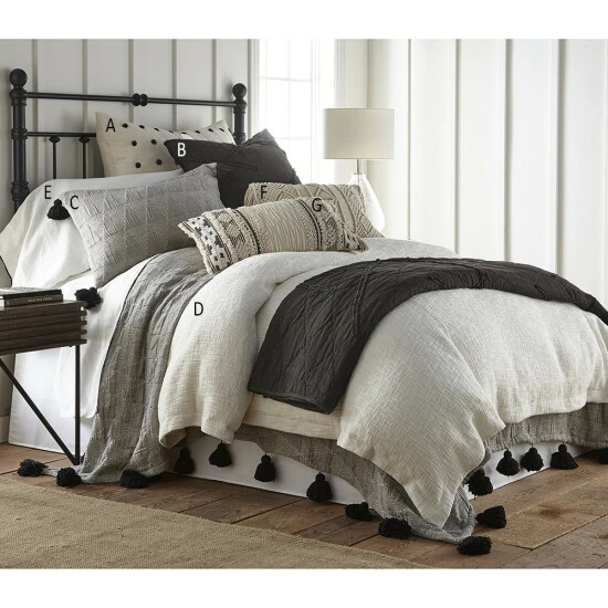 Brand new ❤️ Cottage Home Olev Ivory Cotton Duvet Cover Or Pillow Sham ❤️ 3 Brand new ❤️ Cottage Home Olev Ivory Cotton Duvet Cover Or Pillow Sham ❤️