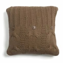 Flash Sale 👍 Cottage Home Chima Cable Knit Cotton Throw Pillow Red 💯 -Cottage Home Shop unnamed file 808
