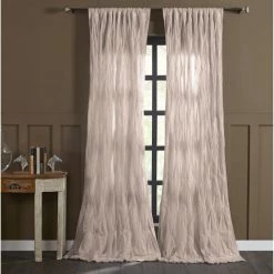 Best reviews of 👍 Cottage Home Ashton Silver Birch Single Curtain Panel - 50" W X 96" L 👏