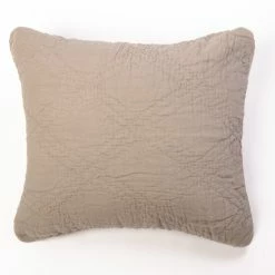 New ❤️ Cottage Home Barlona Ash Grey Linen Quilt Or Pillow Sham 🤩 -Cottage Home Shop unnamed file 820