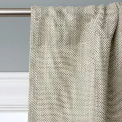 Promo 🛒 Cottage Home Jack Linen/Cotton 42 X 96 Single Curtain Panel - 42 X 96 💯 -Cottage Home Shop unnamed file 827