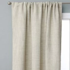 Promo 🛒 Cottage Home Jack Linen/Cotton 42 X 96 Single Curtain Panel - 42 X 96 💯 -Cottage Home Shop unnamed file 829