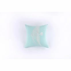 Best reviews of 😍 Cottage Home Blue & White Moorish Idol Fish Cotton Throw Pillow 🔔