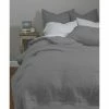 Best deal 👏 Cottage Home Darama Neutral Grey Linen Duvet Cover Or Pillow Sham 😍