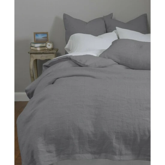 Best deal π Cottage Home Darama Neutral Grey Linen Duvet Cover Or Pillow Sham π 3 Best deal π Cottage Home Darama Neutral Grey Linen Duvet Cover Or Pillow Sham π