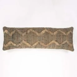 Outlet 🌟 Cottage Home Callum Brown Jute Extra Long Bolster Pillow 🎁