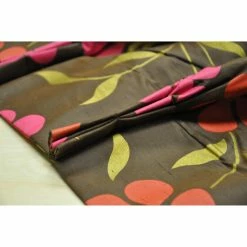 Best Sale 🔔 Cottage Home Shawntee Silk Floral Print 96-inch Curtain Panel - 50" X 96" - 50" X 96" Pinch Pleat ✔️ -Cottage Home Shop unnamed file 856