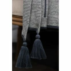 Discount 🥰 Cottage Home Antos Limestone Blue Cotton Throw Blanket 🧨 -Cottage Home Shop unnamed file 860