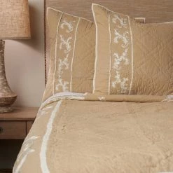 Top 10 ❤️ Cottage Home Jessica Beige Cotton Quilt 💯